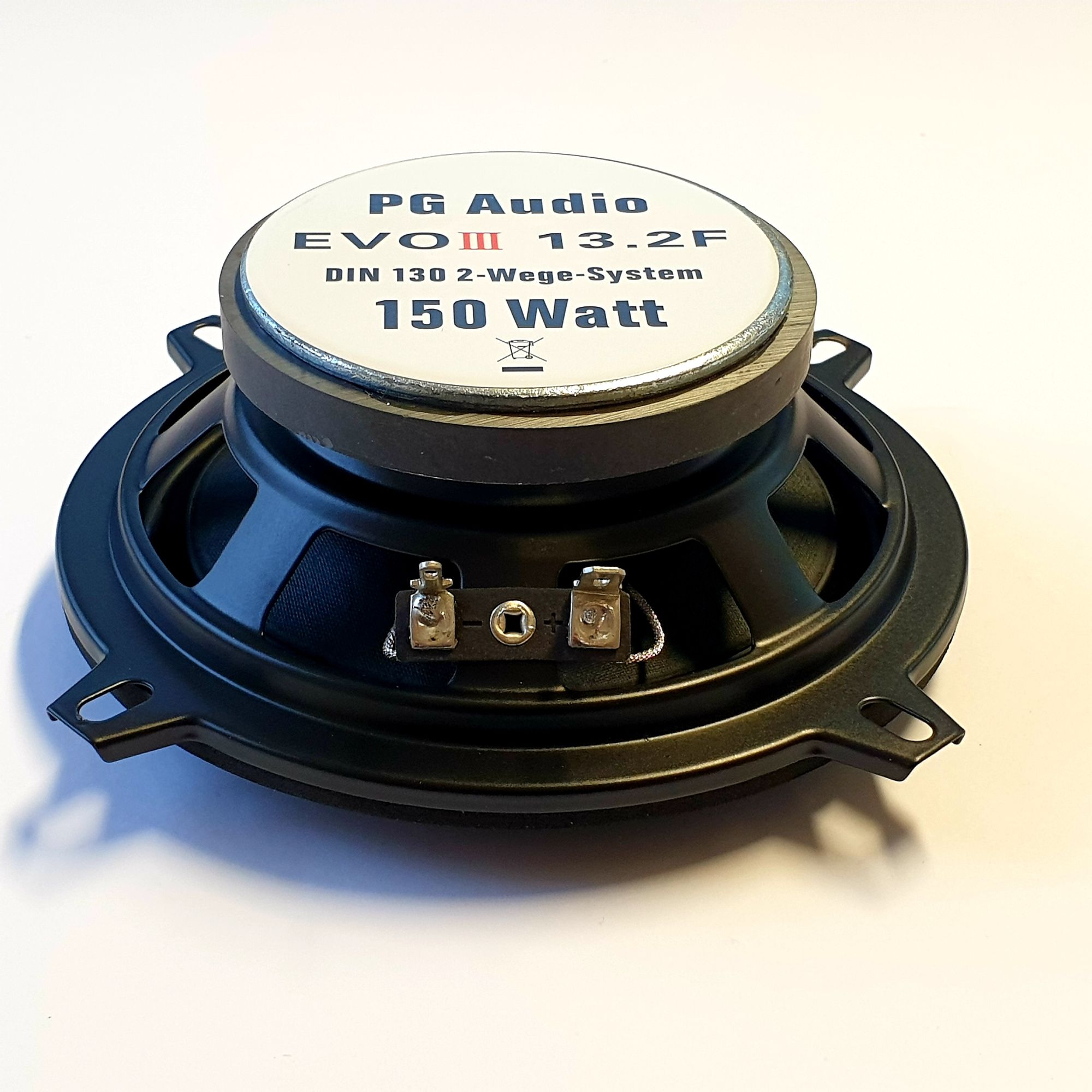 PG Audio 13.2 F 13 cm Coaxial Lautsprecher Flach Lautsprecher 132 mm  geringe Einbautiefe